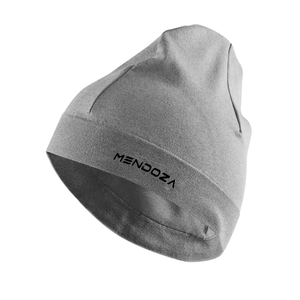 Qianzun manufacturers men reflective letter logo custom warm performance running beanie