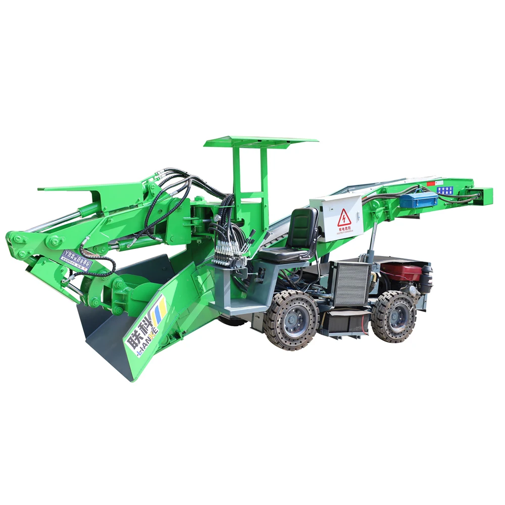 Underground Tunnel digger Stone Mining Small Mucking excavator Loader Factory Direct Sale