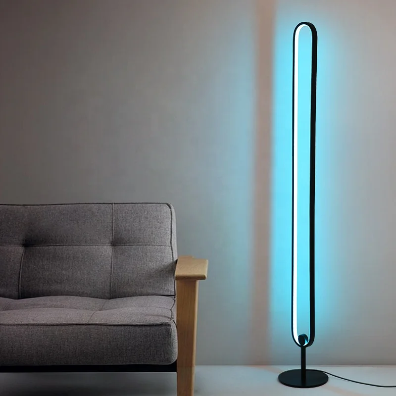  2021 новый стиль скандинавский минималистичный умный RGB атмосферный цветной торшер с дистанционным