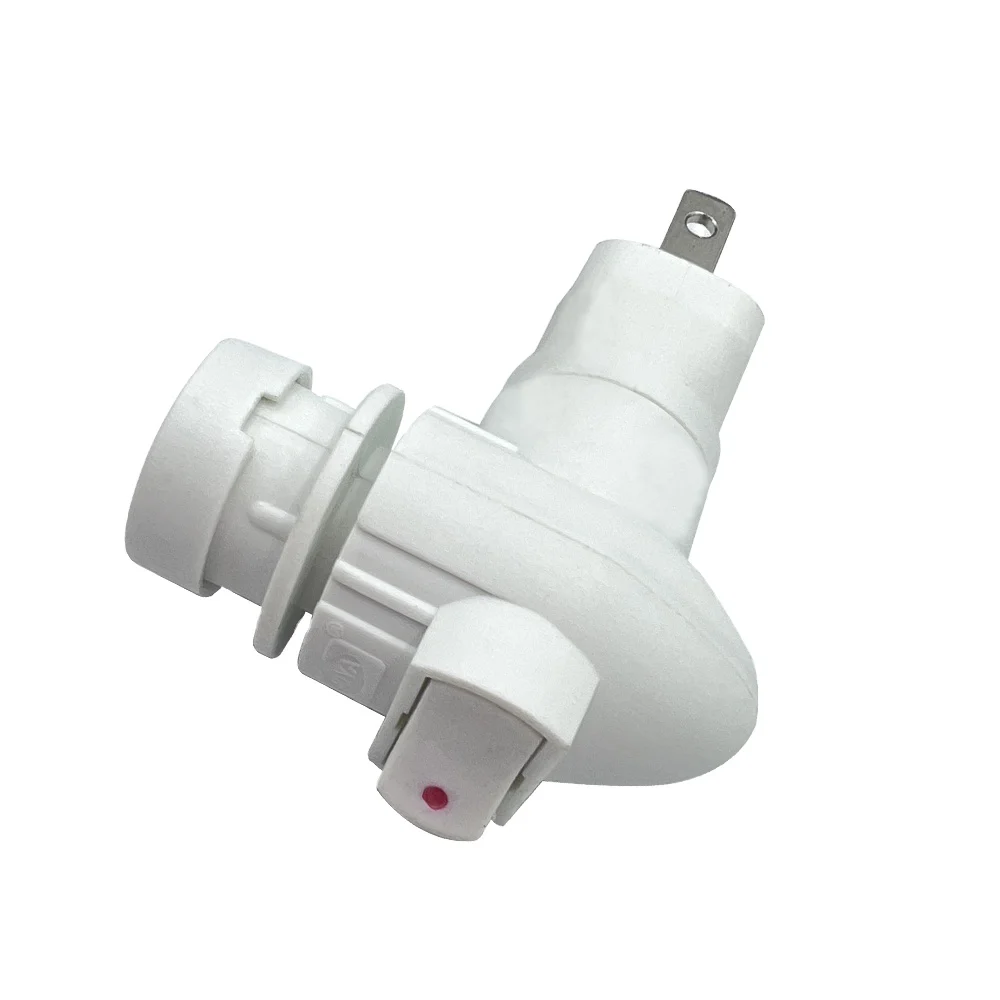 Night Light socket electrical plug in socket lamp holder with switch for Wall lamp E12 light fixtures