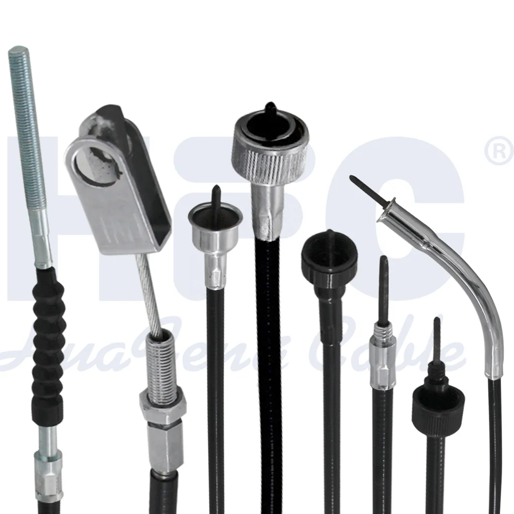 OEM All Kinds Of PVC Coated Tube Universal Motorcycle Parts Motorcycle Speedometer Throttle Cables For Yamaha DRZ