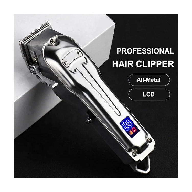 Professional 6500 rpm t-blade salon barber trimmer electric usb ipx7 oem stainless steel clipper hair trimmers