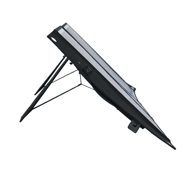 Camping 100W 12V  Portable Solar Panel Module Foldable Solar Panel with Kickstand