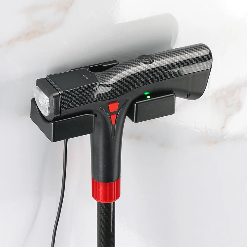 Megastek smart walking stick for elderly with SOS alarm  Heart rate monitoring Temperature monitoring Fall detection alarm