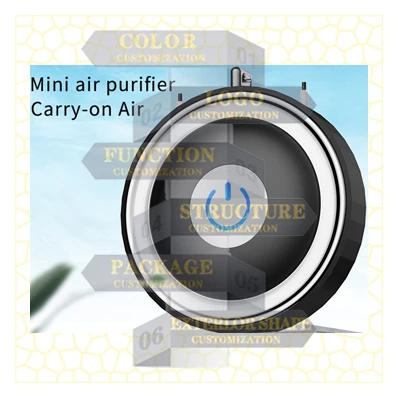 Multifunctional car uvc co2 sensor gxc01 air ozone purifier OEM/ODM Air Purifiers for Custom made