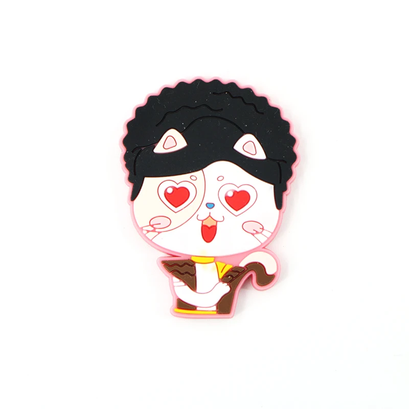 Manufacturer 3d Cartoon Design Pvc Customized Logo mauritius dolphin fridge magnet round fridge magnets manufacturer