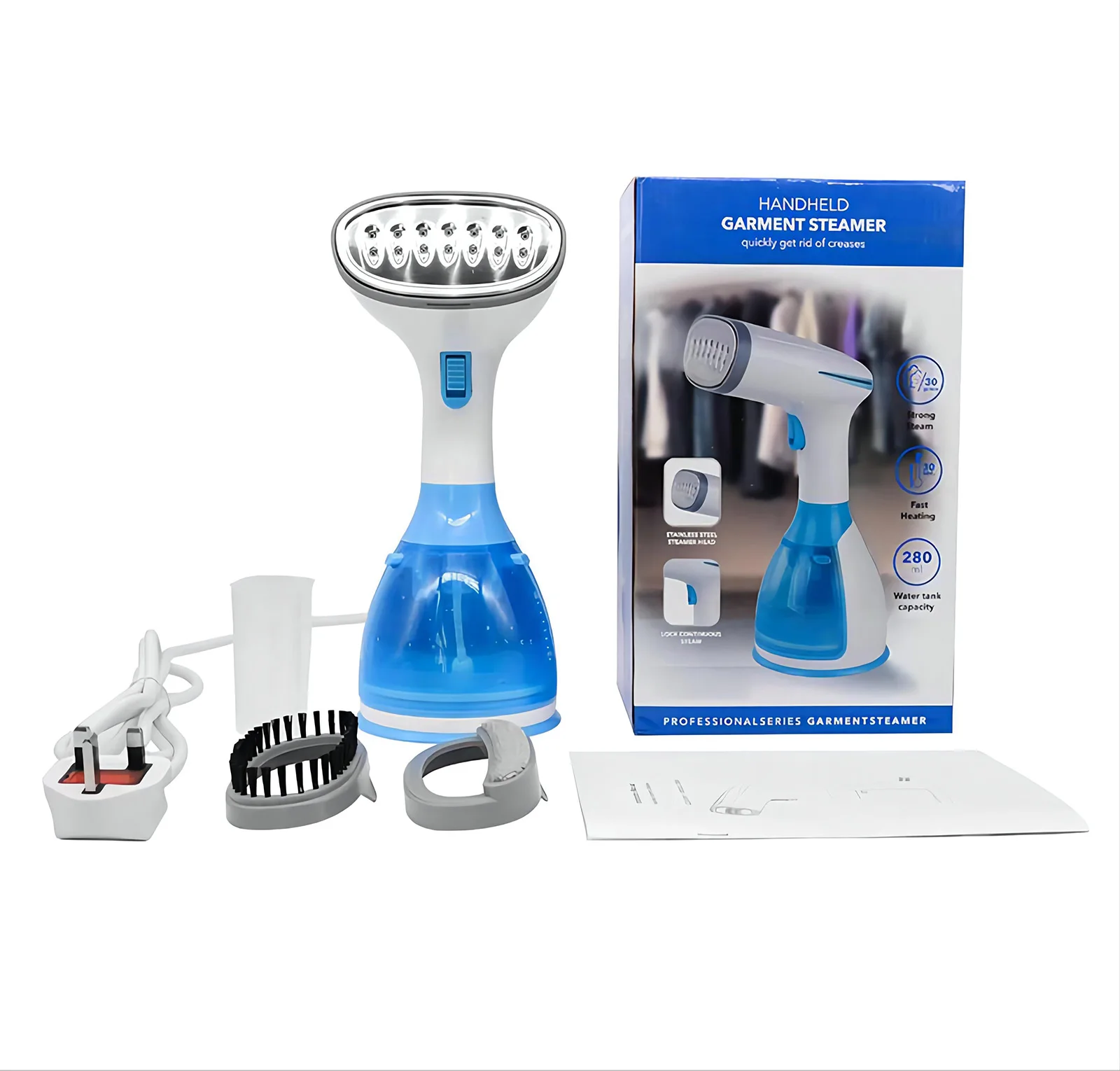 portable handheld multi-functional travel fabric handheld iron portable clothes garment steamer for travel