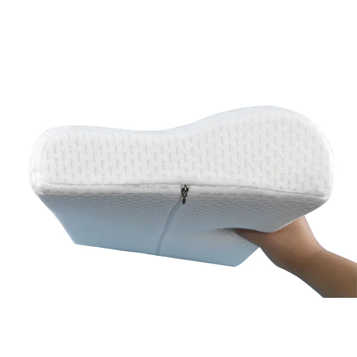 Hot Sale Bamboo Cover With Piping Cervical Pillow Sleeping Butterfly Memory Foam Pillow