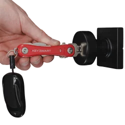 Smart key chain Mini Keychain Compact Key Decorative Holder Clip Home Storage Metal key Clip Aluminum Organizer Keychain Outdoor