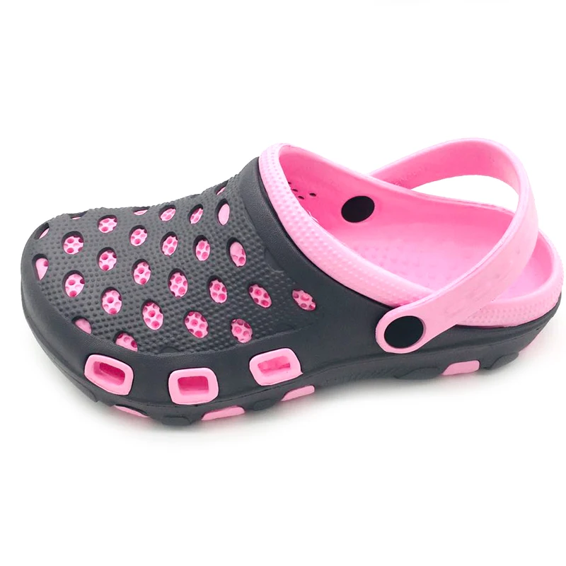 Wholesale fancy design womens and mens EVA garden shoes clogs with holes outdoor beach sandals walking slide slipper for unisex