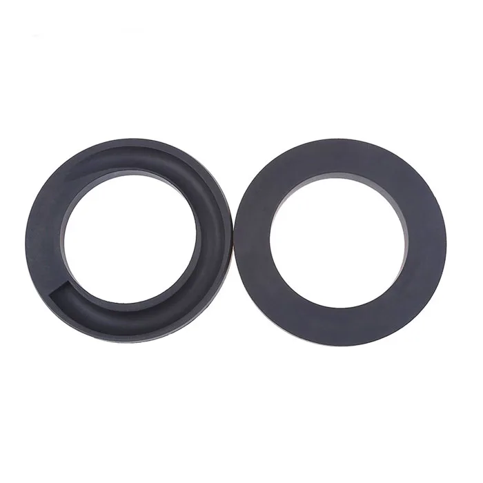 Сверхмощные толстые черные резиновые передние верхние Пружинные изоляторы катушки