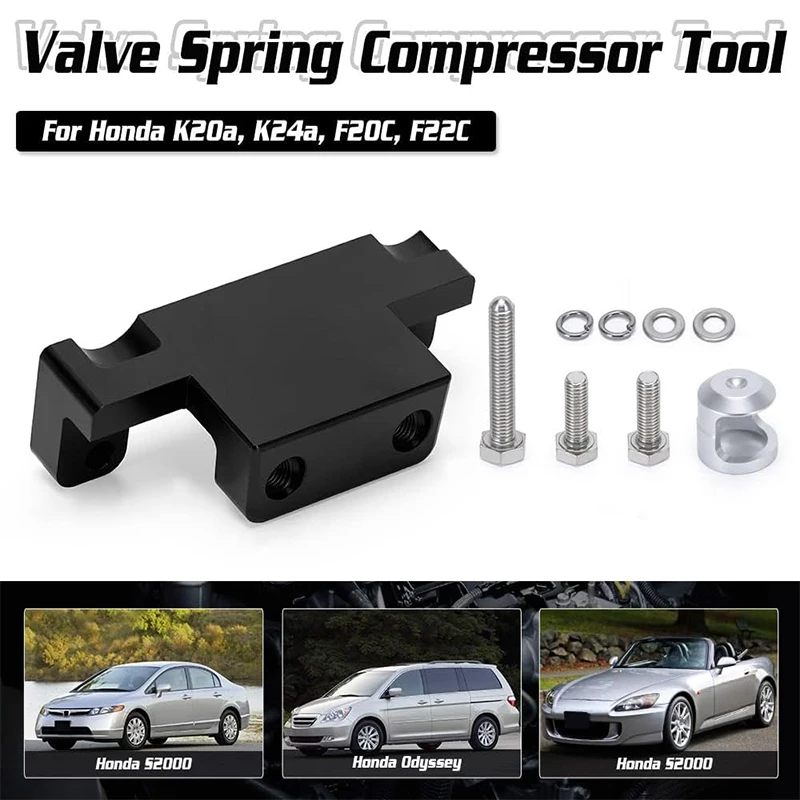 Valve Spring Compressor Tool Removal Compatible For Honda Acura K Series K20 K24 F20C F22C Black Red Blue