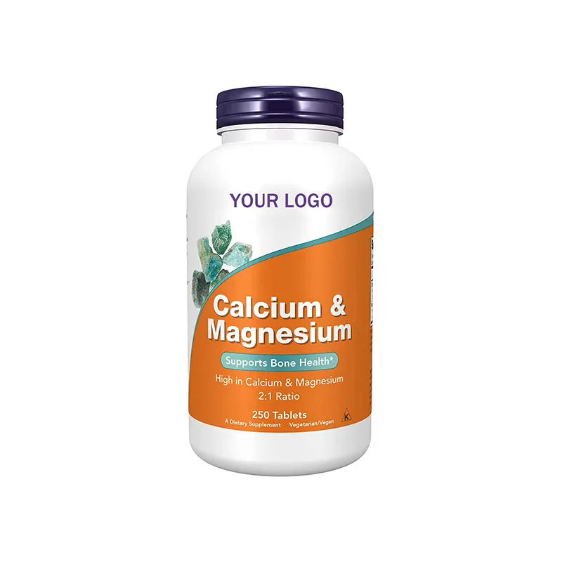 Natural High Potency Calcium & Magnesium Supports Bone Health Soft Capsule Gummies Protect Teeth Strong Your Body