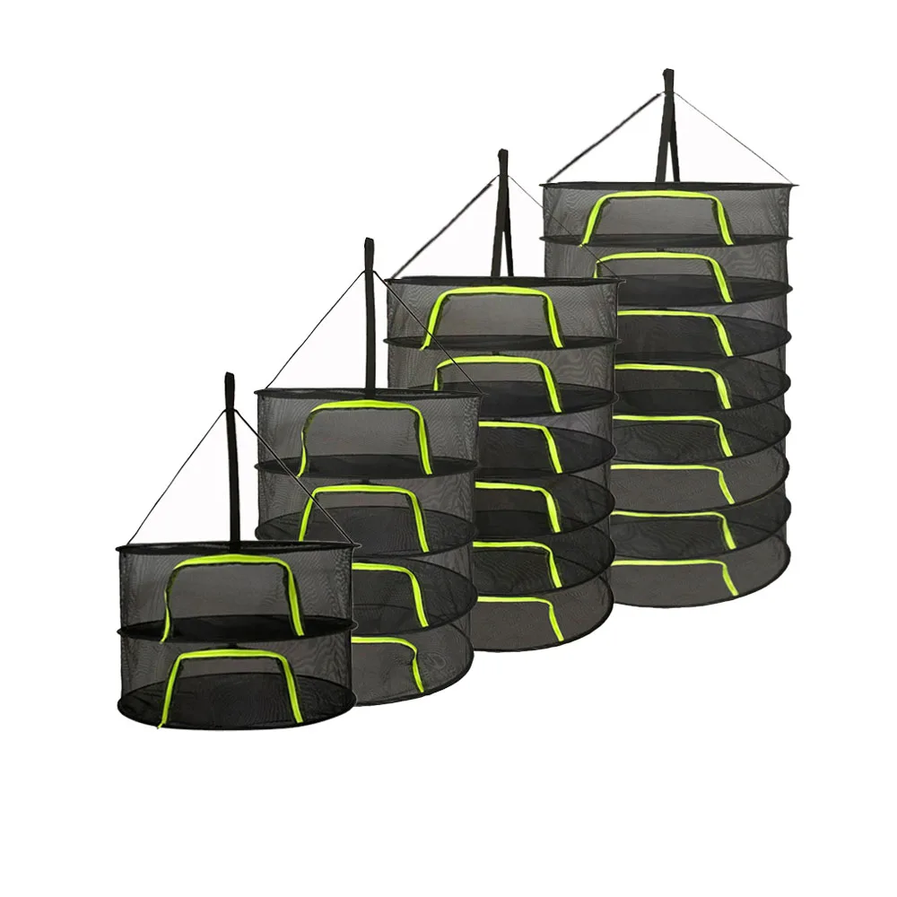 2/4/6/8 Layers Mesh Dry Net Hanging Herb Drying Rack Drying Net for Wholesale