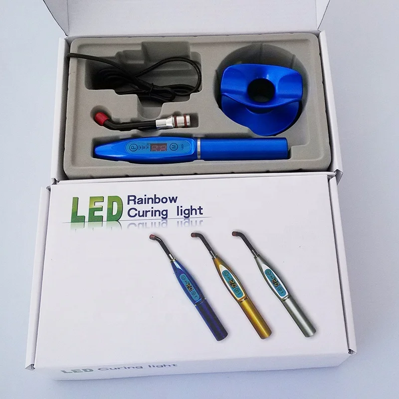 dental led rainbow curing light