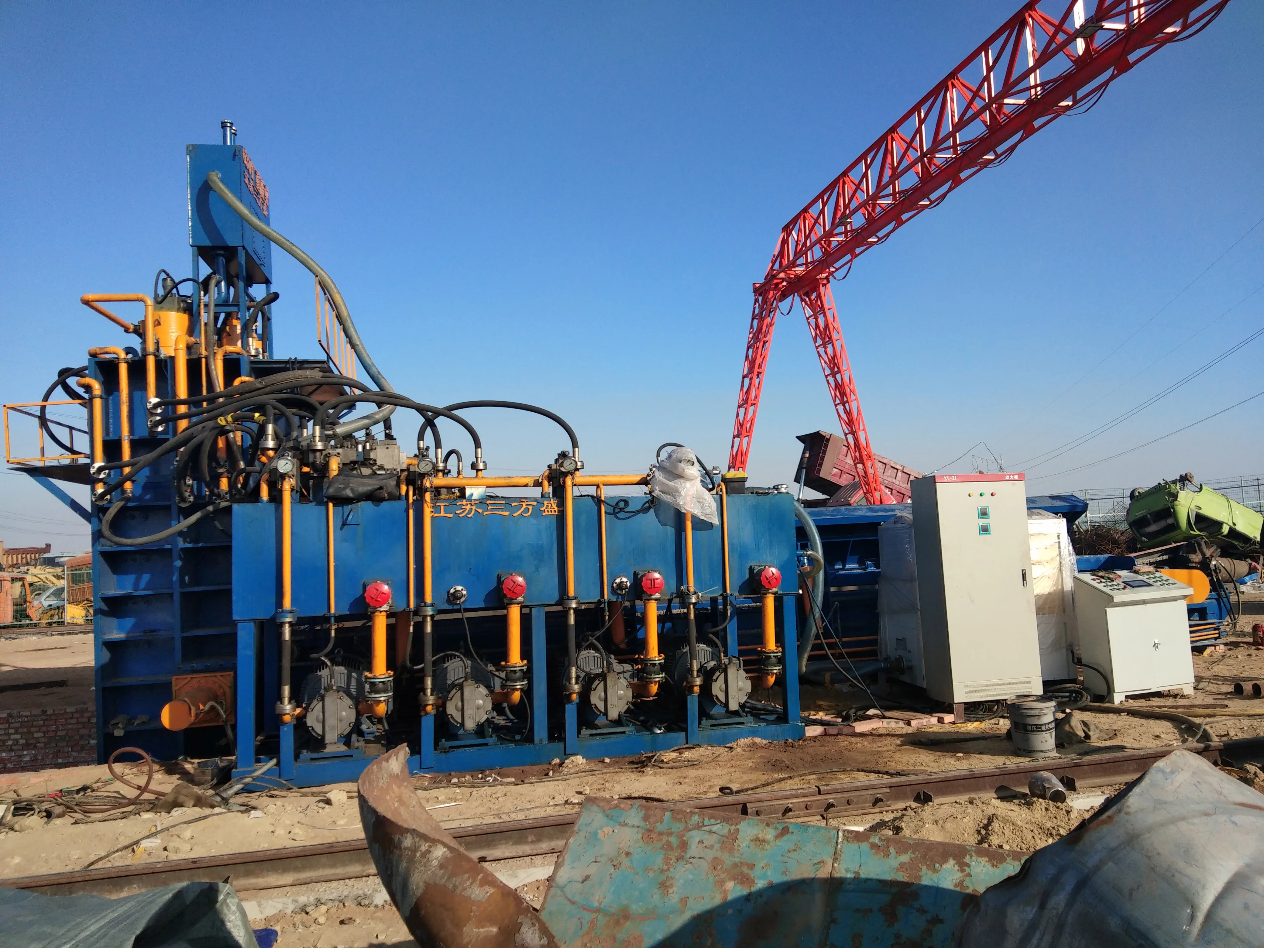 Fully Automatic Hydraulic Gantry Scrap Metal Shear