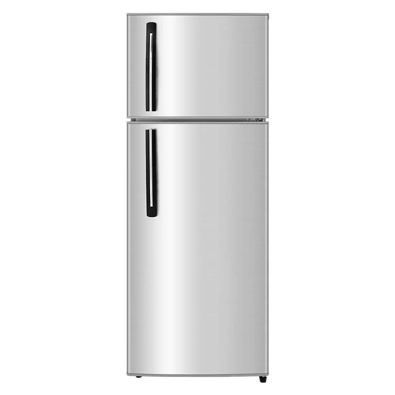 China hot selling 116L small fridge BCD-116W  refrigerate up and freezer down two doors refrigerator