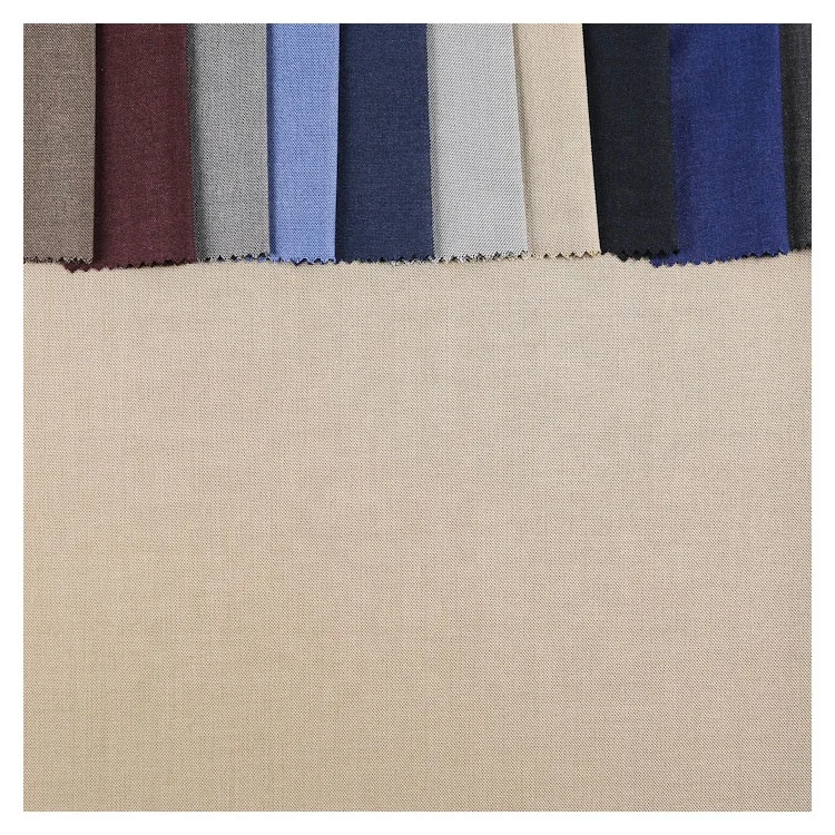 2022 New design best price customization suiting men shirt textile rayon polyester fabric