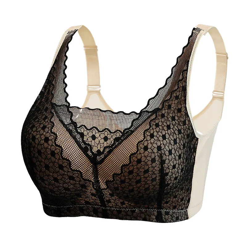 Hot Selling Mastectomy Bra with Pockets for Breast Prosthesis Women Everyday Bra