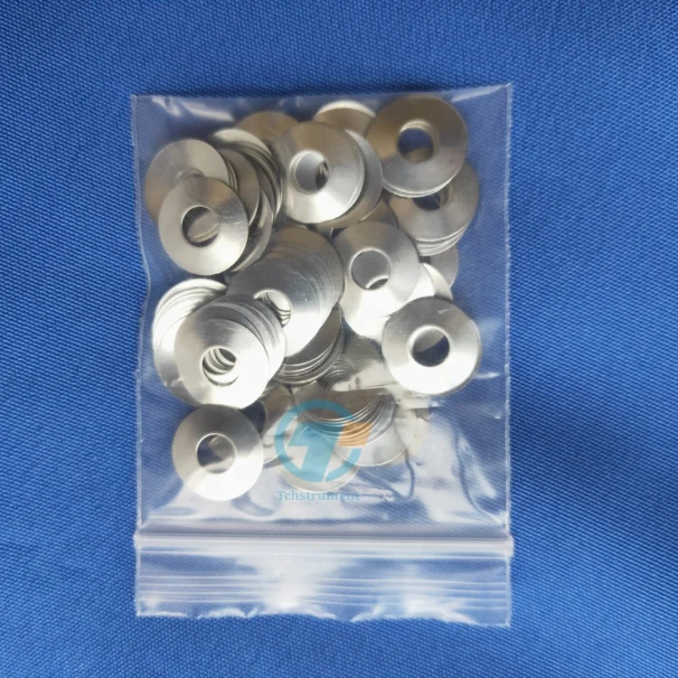 304 пружина из нержавеющей стали (Belleville шайбы) для корпусов CR2032-100 шт./шт. монет шайбы