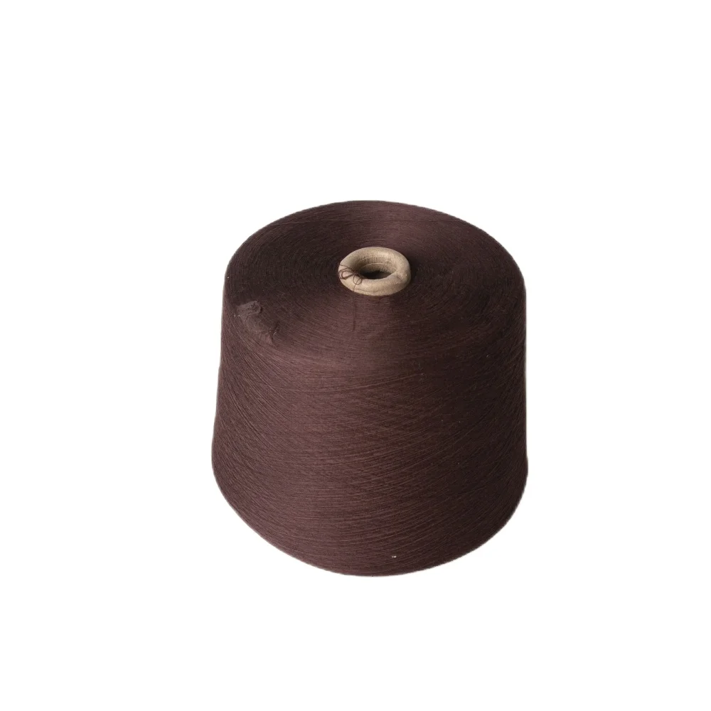 CVC yarn 50/50 Blended Ring Spun 32S Melange Dyed 50% Cotton 50% Polyester yarn