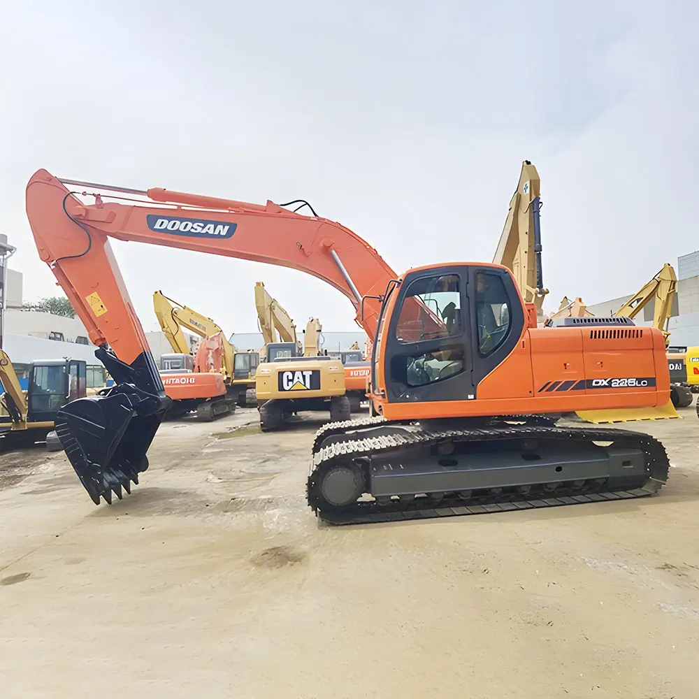 22 Ton  Original Korea Doosan DX225LC Crawler Excavator used Doosan DX 225 300 Excavator for Mexico