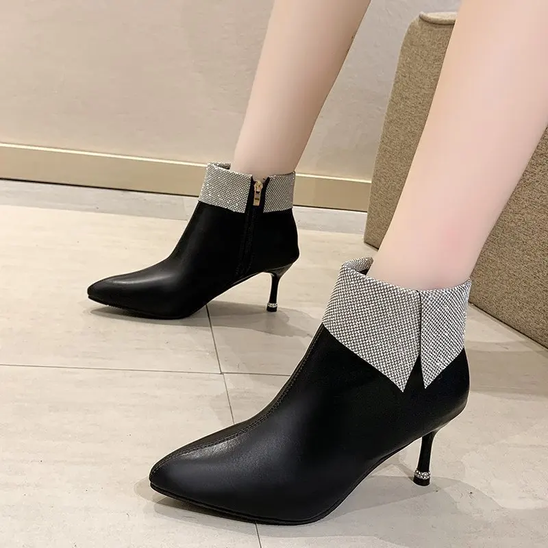 Women Pumps Shoes High Heels Sexy Pointed Toe Pumps Wedding Shoes