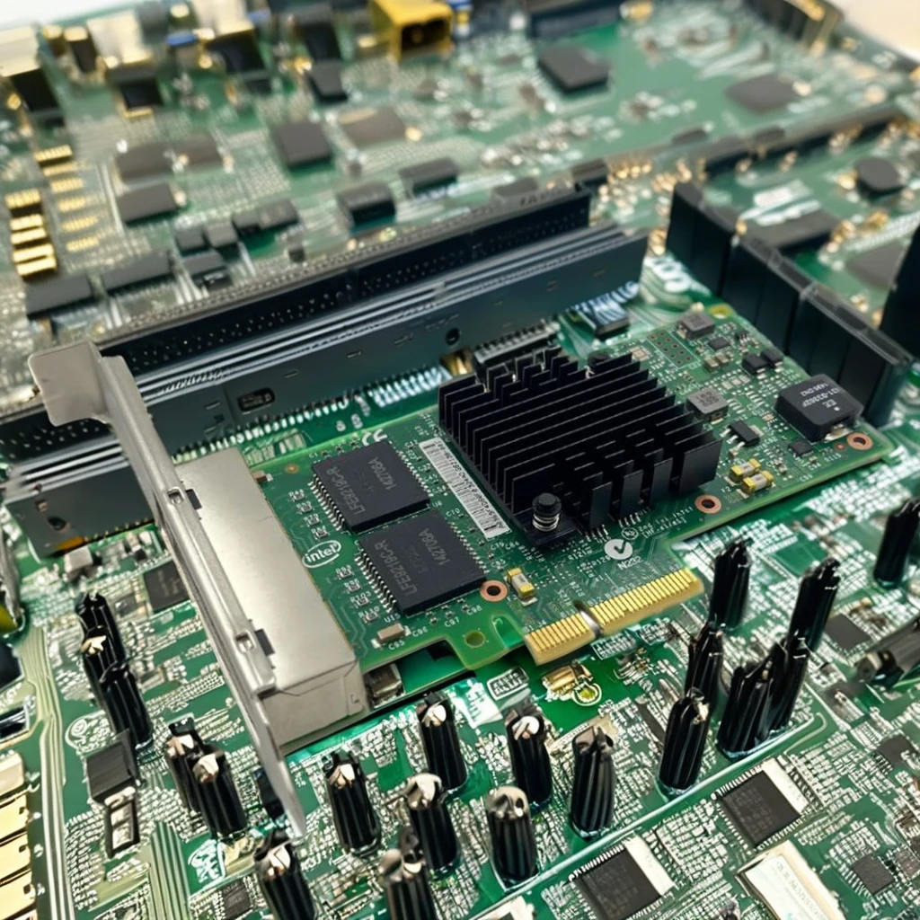 Новый I350-T4 четырехпортовый гигабитный сетевой серверный адаптер Ethernet с двумя портами Внутренняя сетевая карта PCI Express