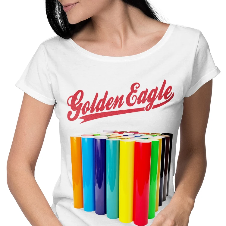 Custom Size HTV Iron-On Vinyl Transfer Film Easyweed High-Temperature Textile Transfer Film for Stretch Vinyl Mu Applications