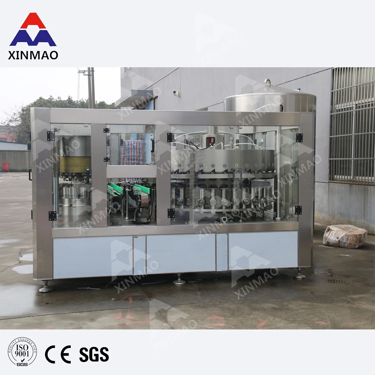 Can Of Coconut Juice Filling Production Line /flavoured water filling machine production line