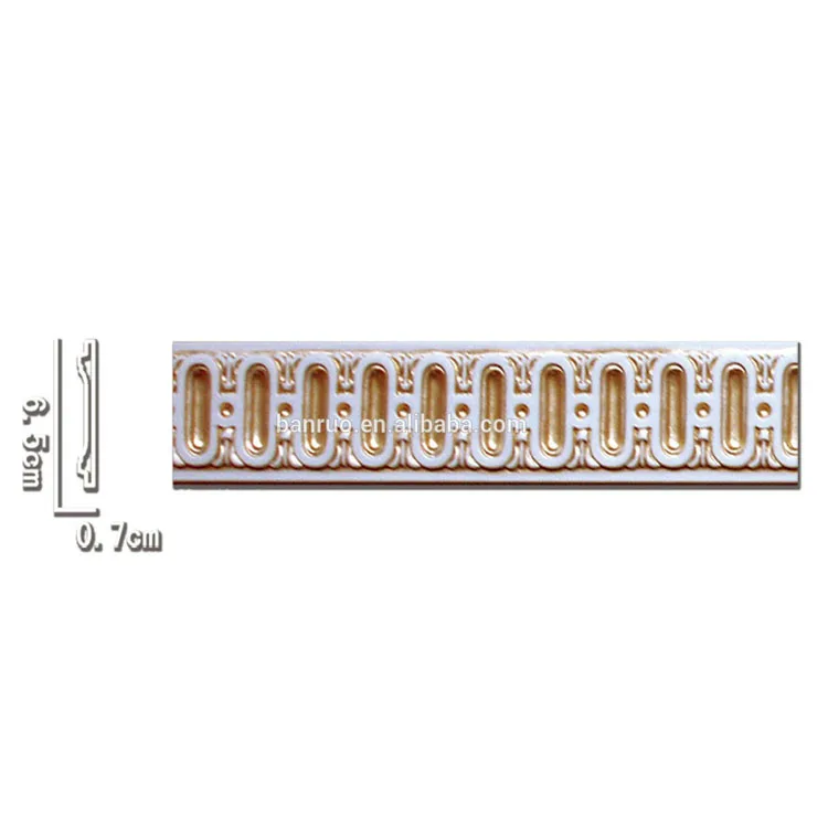 Banruo PU Polyurethane French Style Cornice Moulding Mirror Frame Moulding For Home Decoration