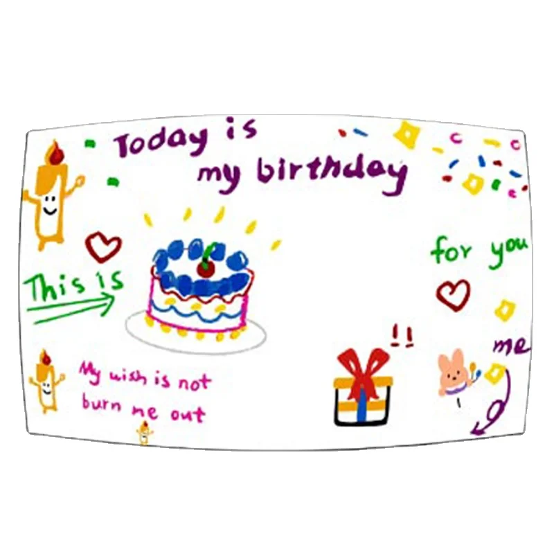 Birthday Projection Lamp Creative Birthday Party Projector Background Atmosphere Night Light Party Decor Birthday Gift