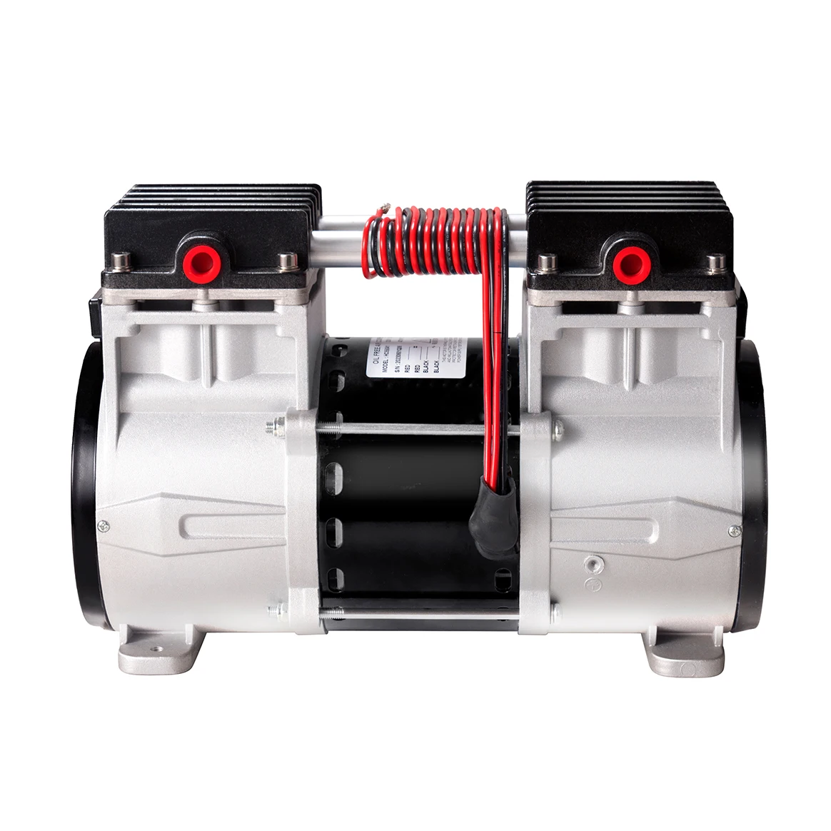 New design 1HP air compressor oil free small compressor 650W double cylinder air compressor for dental chair