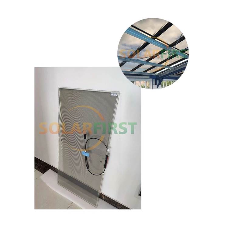 China Red Yellow Blue Cdte 20% 40% 50% Transparent Thin Film Solar Panel For BIPV