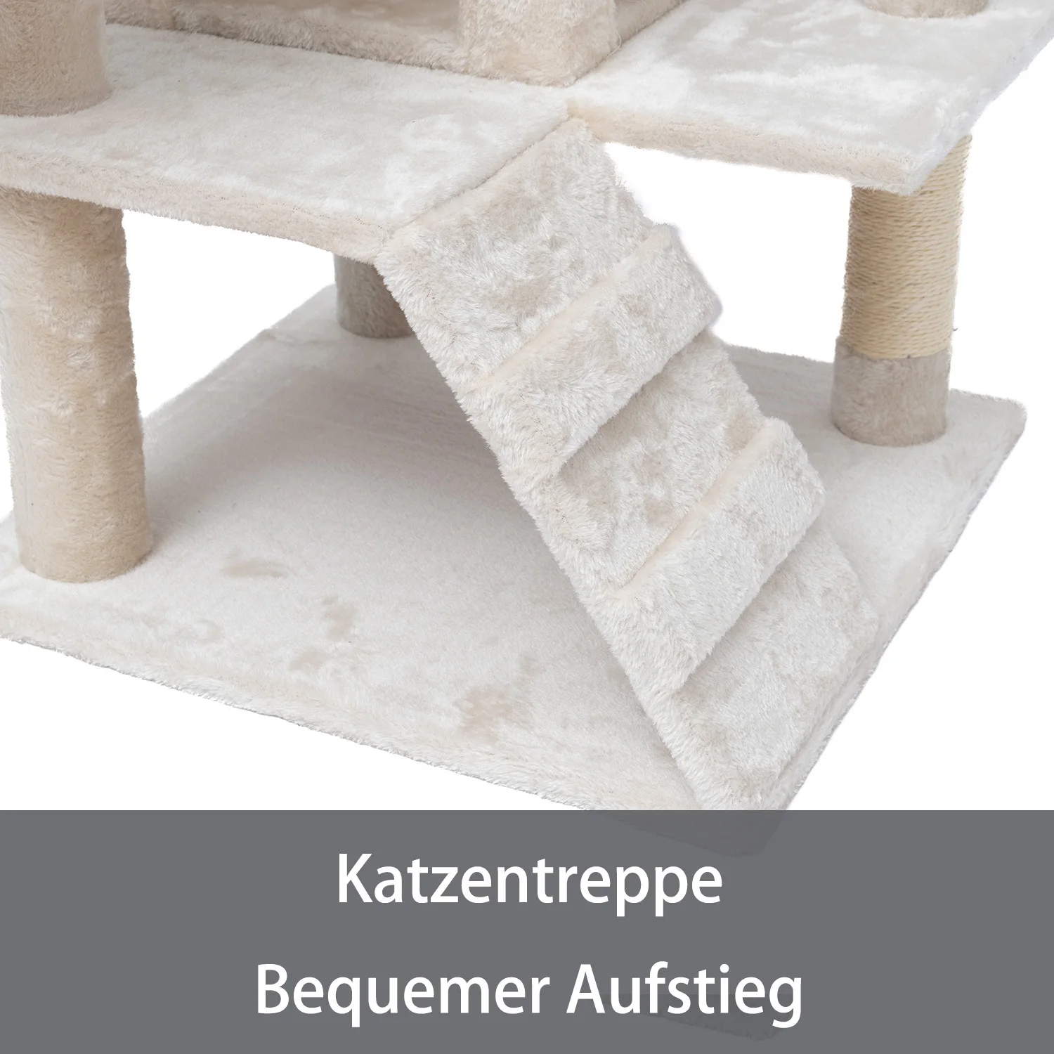 Wholesale Sisal Castle Modern Large Big Climbing Scratch Pet Scratcher Wood Condo Furniture Tower Cat Tree