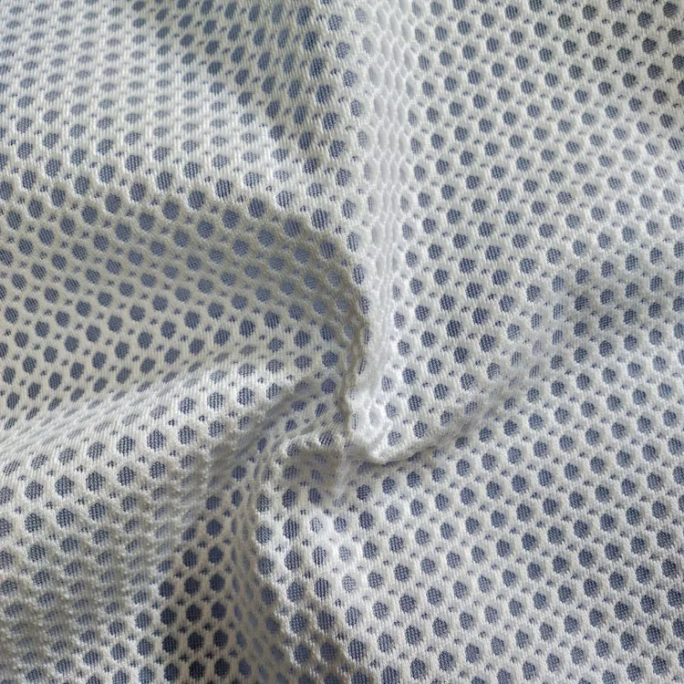 Polyester Knit 3D Mesh Breathable Mesh Fabric Custom Design 100%micro 100% Polyester Car Upholstery Fabric Oem YARN DYED 1000kg