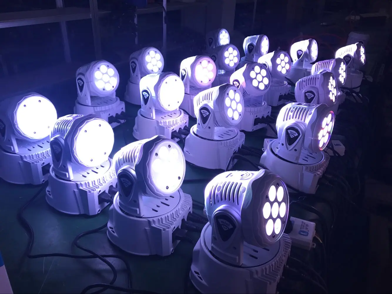 Guangzhou beam lights stage lighting 7*15w mini moving sharpy beam moving head lights