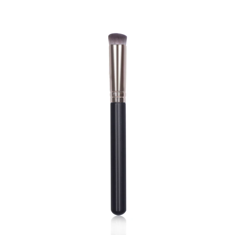 Concealer Brush Under Eye Mini Angled Flat Top Kabuki Nose Foundation Contour Brush