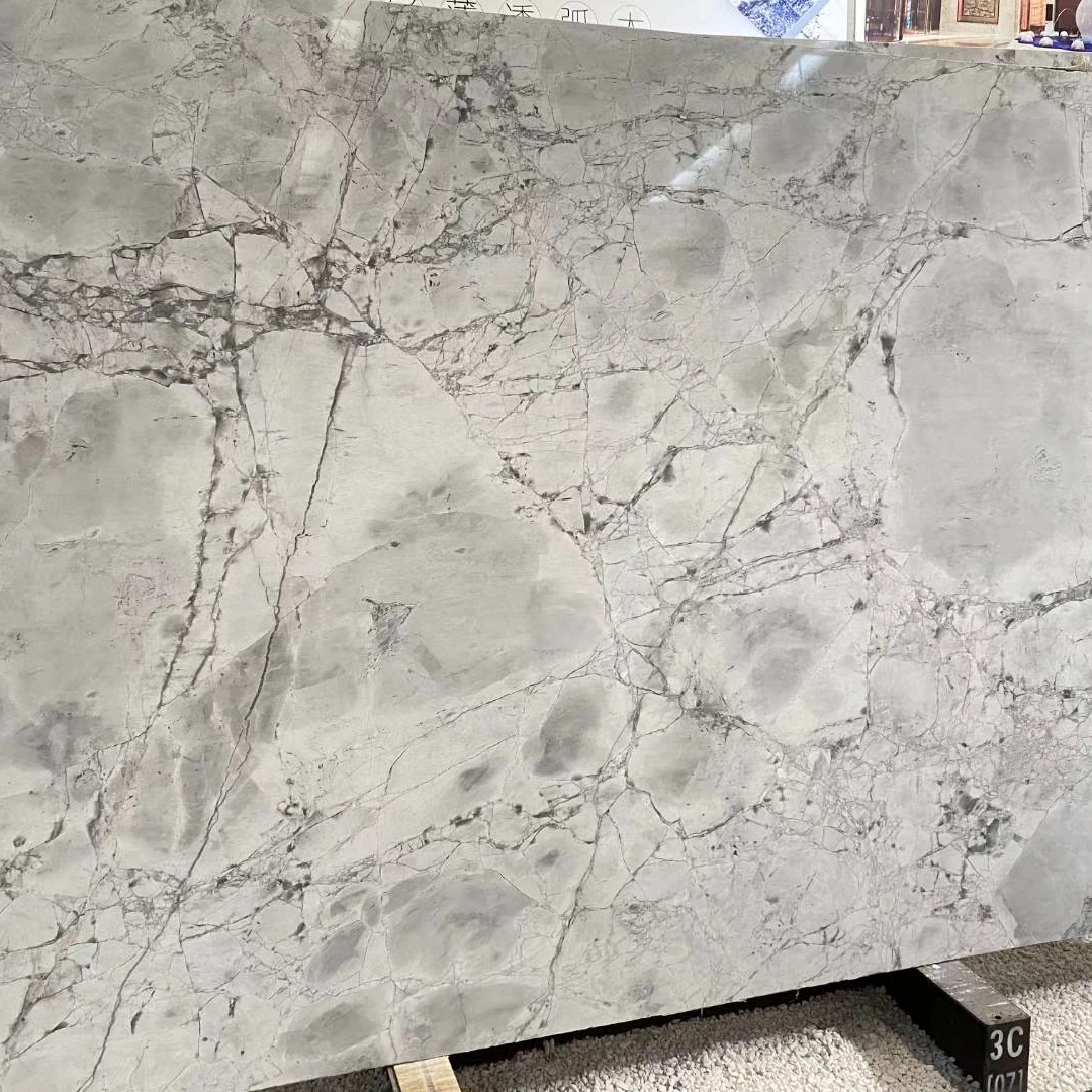 Супер белый кварцитный камень столешница Декор каменная напольная плитка большая