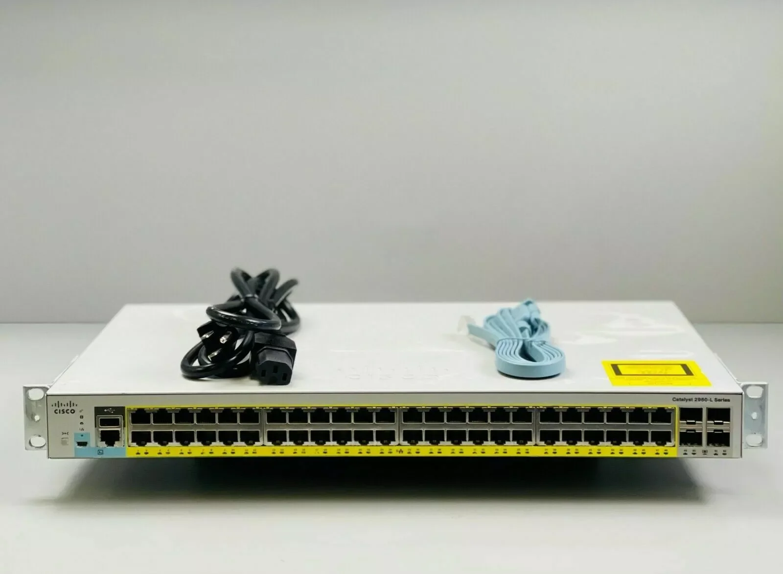 Cisco Catalyst WS-C2960L-48PS-LL Used 48 Port PoE Gigabit Switch