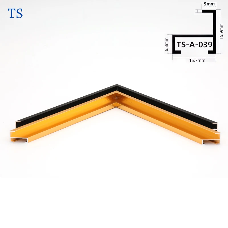 Simple creative manufacturer in the aluminum photo frame sells advertising poster mount pictures, platform metal materials