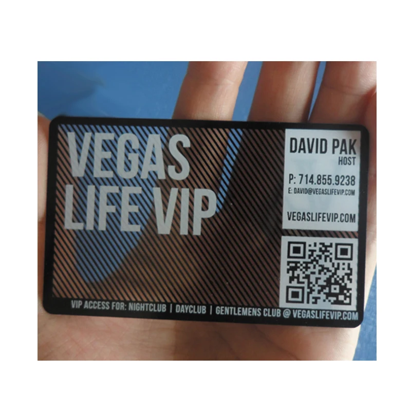 Custom design visa card size plastic membship gift cards pvc qr code business cards