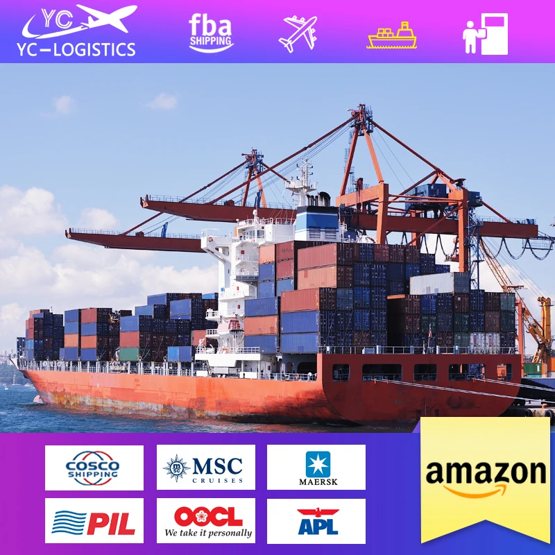  Экспедиторы грузов из Китая в США Морская доставка ddp Amazon fba от двери