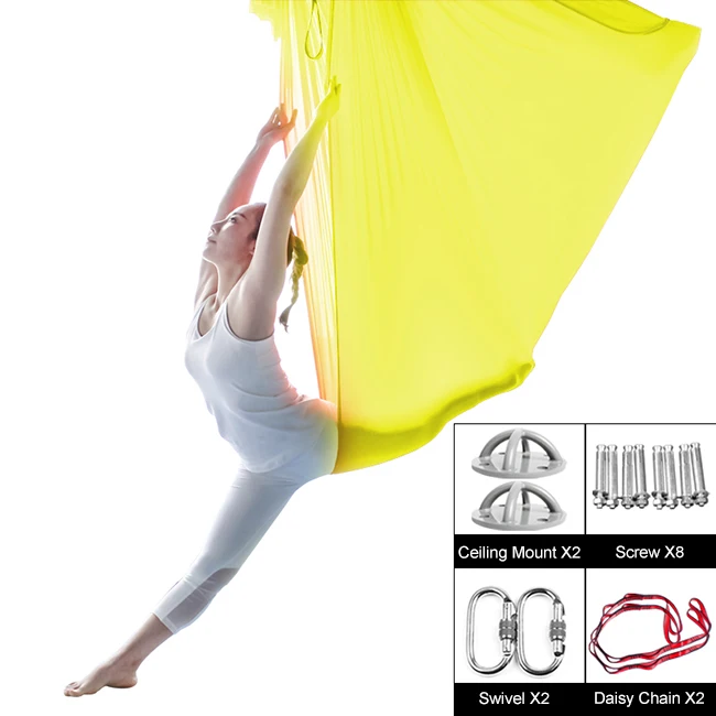 High Quality Wholesale Anti Gravity Aerial Yoga Hammock Fabric