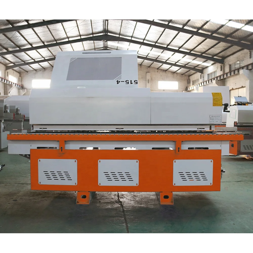 HR515-4 деревообрабатывающий станок для облицовывания кромок высокоскоростная полностью автоматическая машина изготовления ПВХ дома нержавеющая сталь кухонный Кабинет двери фанерный