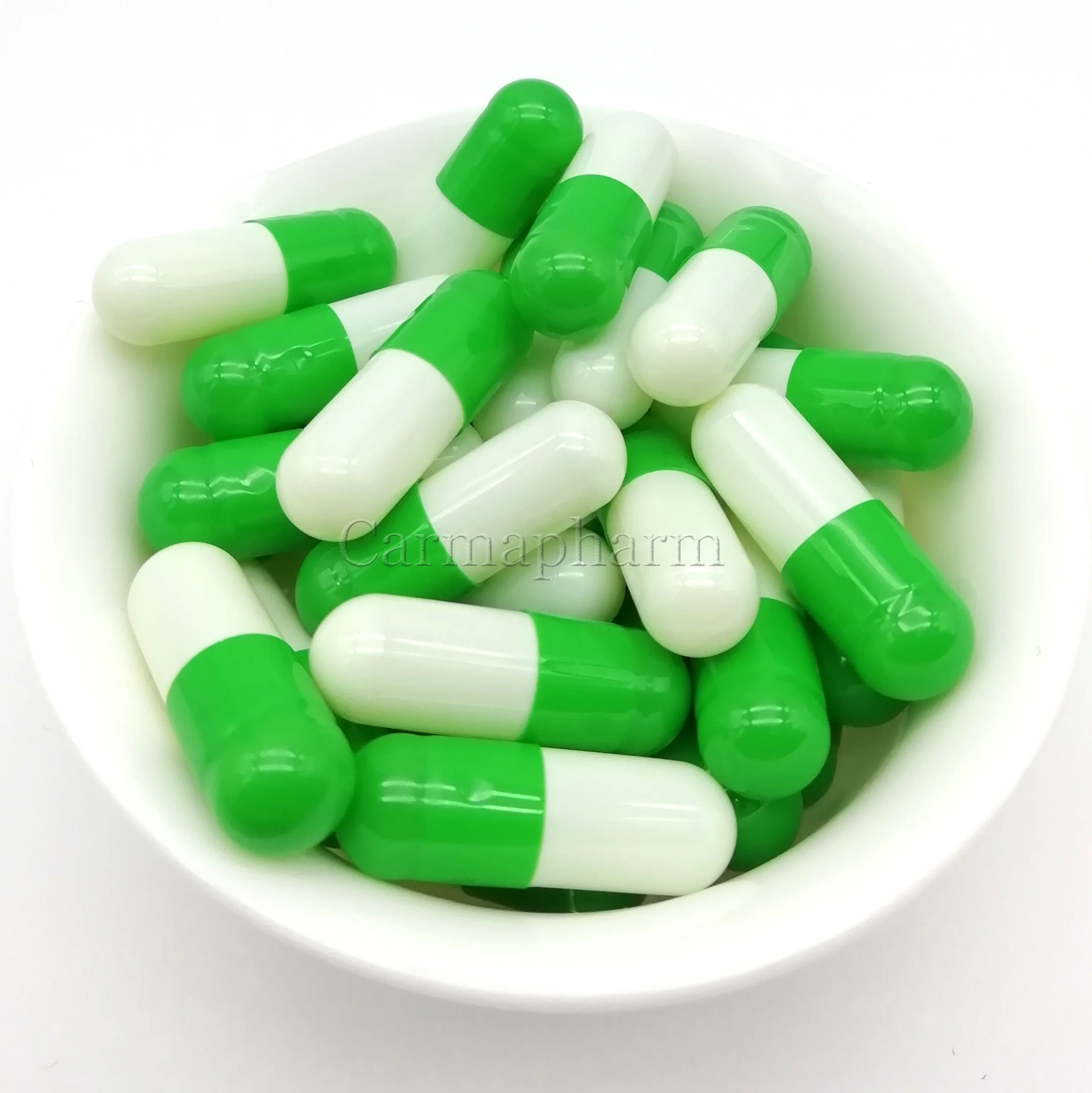 Colorful Medicinal Empty Gelatin Gastro-resistance Capsules