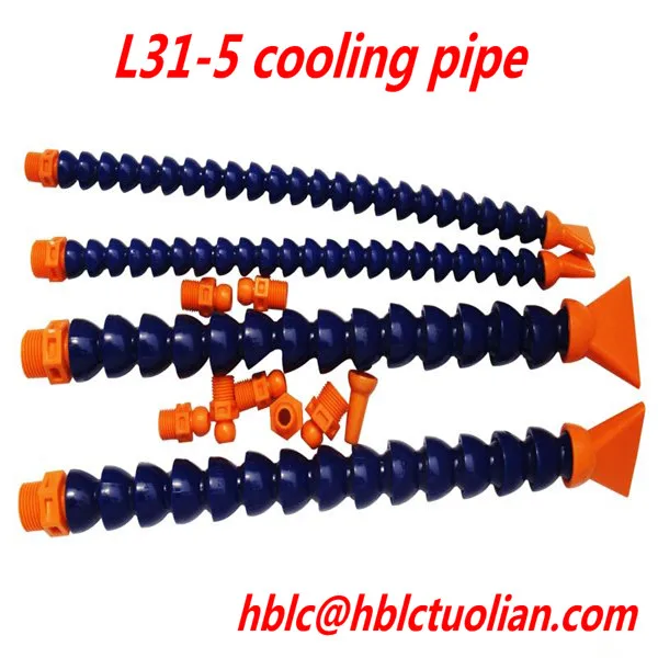 Регулируемая PA66 Трубка охлаждающей жидкости гибкая трубка 1/4 PT Резьба шланг для воды