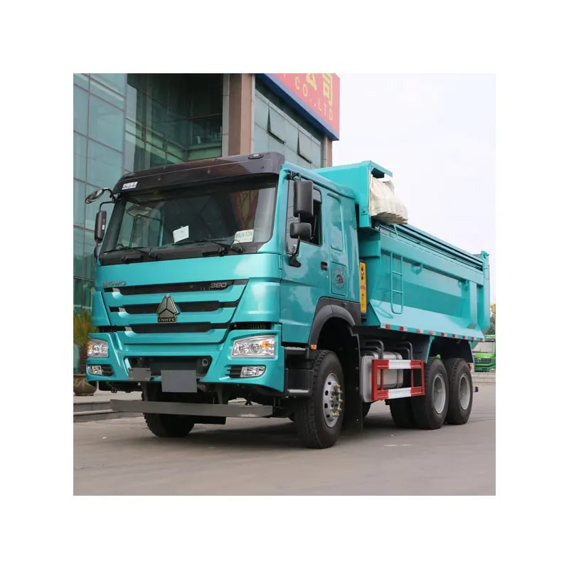 Sinotruk Howo dump truck diesel 6x4 380 HP 10 wheel used dump truck