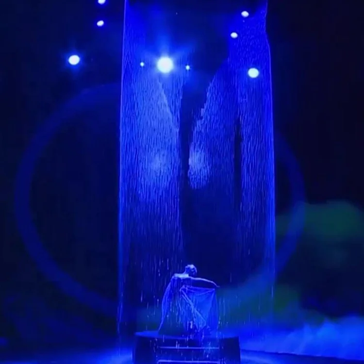 2022 новый дизайн цифровая графическая водяная занавеска «Водопад» для помещений и