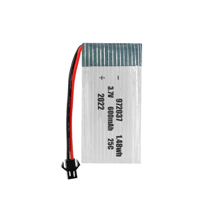 972037 25C 600 мАч Модель самолета литиевая батарея высокая скорость UAV аксессуары для летательных аппаратов перезаряжаемая электрическая сумка Упаковка батареи